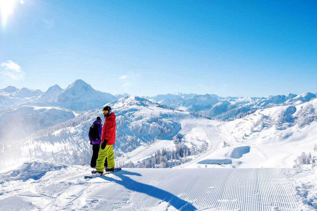 Skiurlaub in den Salzburger Bergen (Ski Amade)